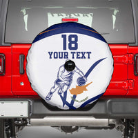 Cyprus Basketball Custom Spare Tire Cover Go Champion - Wonder Print Shop
