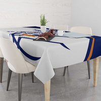 Cyprus Basketball Custom Tablecloth Go Champion - Wonder Print Shop