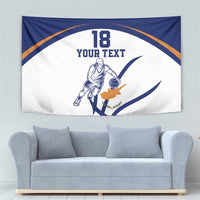 Cyprus Basketball Custom Tapestry Go Champion - Wonder Print Shop