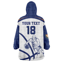 Cyprus Basketball Custom Wearable Blanket Hoodie Go Champion - Wonder Print Shop