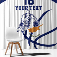 Cyprus Basketball Custom Window Curtain Go Champion - Wonder Print Shop