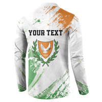 Custom Cyprus Button Sweatshirt Sporty Style - Wonder Print Shop