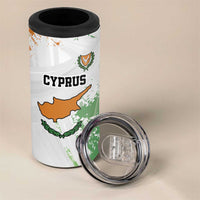 Custom Cyprus 4 in 1 Can Cooler Tumbler Sporty Style - Wonder Print Shop