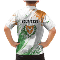 Custom Cyprus Family Matching Mermaid Dress and Hawaiian Shirt Sporty Style - Wonder Print Shop