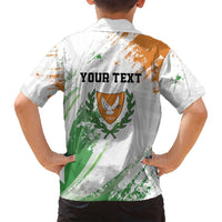 Custom Cyprus Family Matching Puletasi and Hawaiian Shirt Sporty Style - Wonder Print Shop