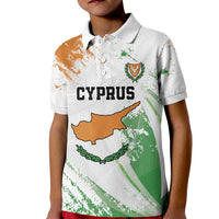 Custom Cyprus Kid Polo Shirt Sporty Style - Wonder Print Shop