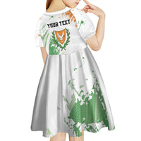 Custom Cyprus Kid Short Sleeve Dress Sporty Style - Wonder Print Shop