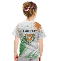 Custom Cyprus Kid T Shirt Sporty Style - Wonder Print Shop