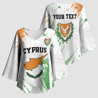 Custom Cyprus Kimono Sleeve Blouse Sporty Style - Wonder Print Shop