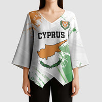 Custom Cyprus Kimono Sleeve Blouse Sporty Style - Wonder Print Shop