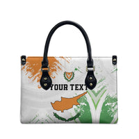Custom Cyprus Leather Bag Sporty Style - Wonder Print Shop
