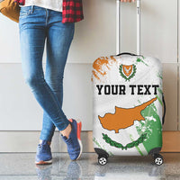 Custom Cyprus Luggage Cover Sporty Style - Wonder Print Shop