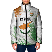 Custom Cyprus Padded Jacket Sporty Style - Wonder Print Shop