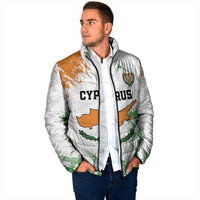 Custom Cyprus Padded Jacket Sporty Style - Wonder Print Shop