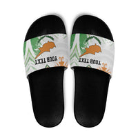 Custom Cyprus Slide Sandals Sporty Style - Wonder Print Shop