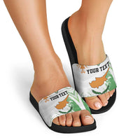 Custom Cyprus Slide Sandals Sporty Style - Wonder Print Shop
