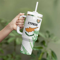 Custom Cyprus Tumbler With Handle Sporty Style - Wonder Print Shop