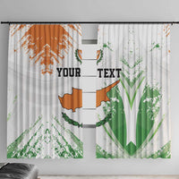 Custom Cyprus Window Curtain Sporty Style - Wonder Print Shop