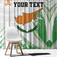 Custom Cyprus Window Curtain Sporty Style - Wonder Print Shop
