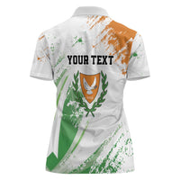 Custom Cyprus Women Polo Shirt Sporty Style - Wonder Print Shop
