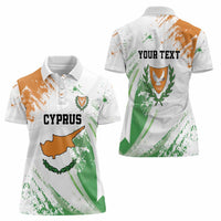 Custom Cyprus Women Polo Shirt Sporty Style - Wonder Print Shop