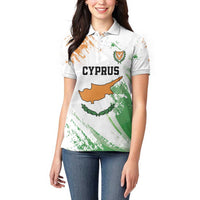 Custom Cyprus Women Polo Shirt Sporty Style - Wonder Print Shop
