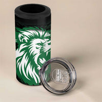 Kenya Lion Head 4 in 1 Can Cooler Tumbler Flag Style - Wonder Print Shop