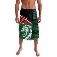 Kenya Lion Head Lavalava Flag Style - Wonder Print Shop