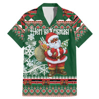Personalized Kenya Christmas Family Matching Mermaid Dress and Hawaiian Shirt African Santa Claus - Heri ya Krismasi - Wonder Print Shop