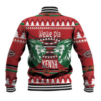 Kenya Christmas Lion Baseball Jacket Heri ya Krismasi - Wewe pia - Wonder Print Shop