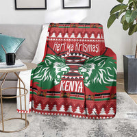 Kenya Christmas Lion Blanket Heri ya Krismasi - Wewe pia