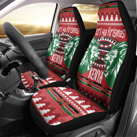 Kenya Christmas Lion Car Seat Cover Heri ya Krismasi - Wewe pia - Wonder Print Shop