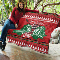 Kenya Christmas Lion Quilt Heri ya Krismasi - Wewe pia - Wonder Print Shop