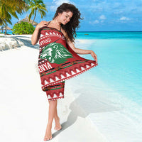 Kenya Christmas Lion Sarong Heri ya Krismasi - Wewe pia - Wonder Print Shop