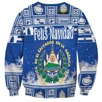 El Salvador Christmas Sweatshirt The Torogoz Cartoon With Coat Of Arms - Wonder Print Shop