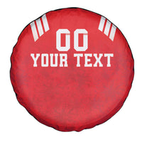 Custom Switzerland Rugby Spare Tire Cover Edelweis Pattern - Wonder Print Shop