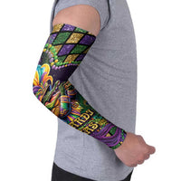 Mardi Gras Alligator Arm Sleeves Let the Gator Jazz Roll - Wonder Print Shop