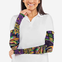 Mardi Gras Alligator Arm Sleeves Let the Gator Jazz Roll - Wonder Print Shop