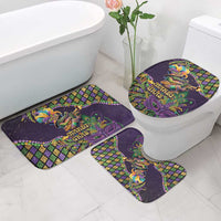 Mardi Gras Alligator Bathroom Set Let the Gator Jazz Roll - Wonder Print Shop