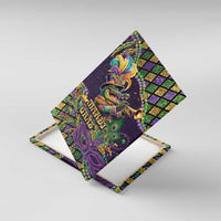 Mardi Gras Alligator Canvas Wall Art Let the Gator Jazz Roll - Wonder Print Shop