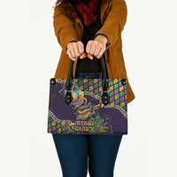 Mardi Gras Alligator Leather Bag Let the Gator Jazz Roll - Wonder Print Shop