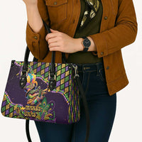 Mardi Gras Alligator Leather Bag Let the Gator Jazz Roll - Wonder Print Shop