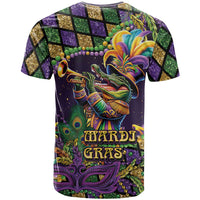Mardi Gras Alligator T Shirt Let the Gator Jazz Roll - Wonder Print Shop