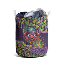 Mardi Gras Crawfish Laundry Basket Let's Mardi Y'all - Wonder Print Shop