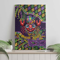 Mardi Gras Crawfish Canvas Wall Art Let's Mardi Y'all - Wonder Print Shop