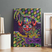 Mardi Gras Crawfish Canvas Wall Art Let's Mardi Y'all - Wonder Print Shop