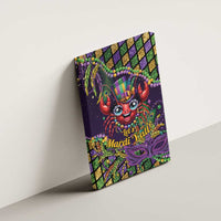 Mardi Gras Crawfish Canvas Wall Art Let's Mardi Y'all - Wonder Print Shop