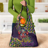 Mardi Gras Crawfish Grocery Bag Let's Mardi Y'all - Wonder Print Shop