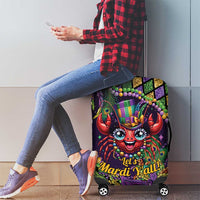 Mardi Gras Crawfish Luggage Cover Let's Mardi Y'all - Wonder Print Shop