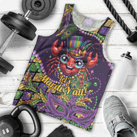 Mardi Gras Crawfish Men Tank Top Let's Mardi Y'all - Wonder Print Shop